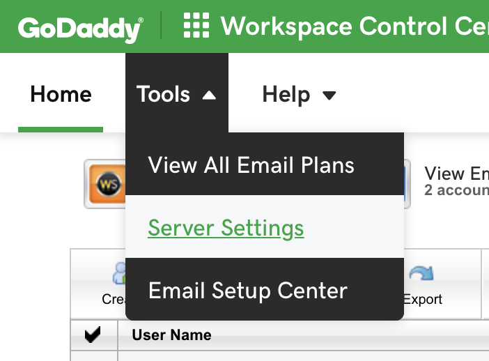 setting up godaddy email on gmail